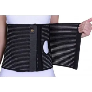 Centură abdominală cu gaură pentru colostomie 26 cm