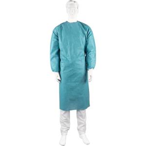 ABENA Protectus, Halat chirurgical steril, ergonomic, material SMS, verde