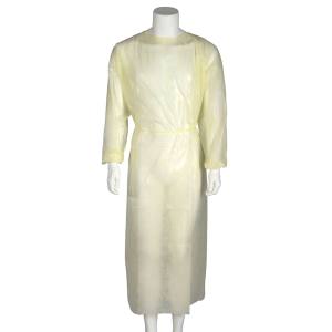 Halat de izolare ABENA Excellent cu manșete și material Breathable, in zona spatelui