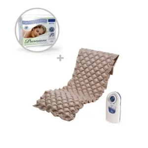 Pachet PROMO saltea antiescare , compresor Moretti si Husa impermeabila
